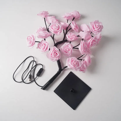 LED Rose Tree Table Lamp